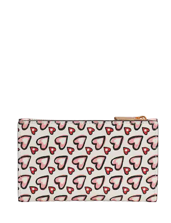 【国内発送】Morgan Stencil Hearts Small Slim Bifold Wallet NWT Kate Spade Morgan Stencil Hearts Small Slim Bifold