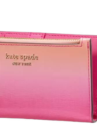 Kate Spade New York Morgan Ombre Small Slim Bifold Wallet