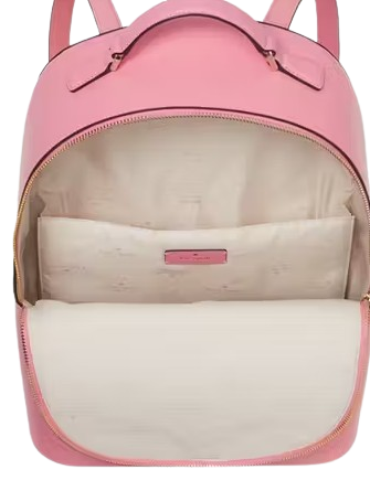 bprep pink leather backpack Kate Spade New York Perry Large Backpack