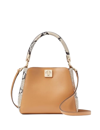 Kate Spade New York Phoebe Snake Embossed Top Handle Satchel
