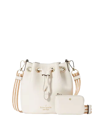 Kate Spade Rosie Mini Bucket Bag Parchment Multi