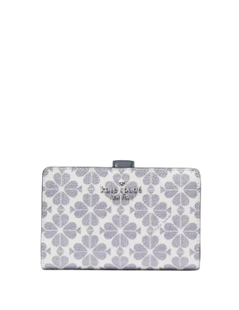Spade link small discount slim bifold wallet
