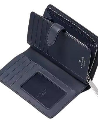 Kate Spade New York Signature Spade Flower Medium Compact Bifold Kate Spade New York Signature Spade Flower Medium Compact Bifold