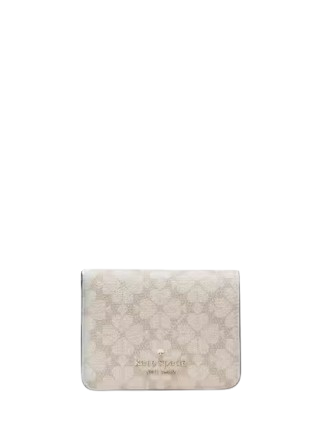 Kate Spade New York Signature Spade Flower Small Bifold Wallet