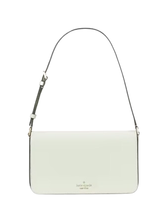 Kate Spade Staci Flap Shoulder Bag Light Olive