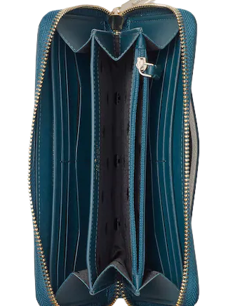 Kate Spade Staci Large Continental Wallet in Peacock Sapphire Multi