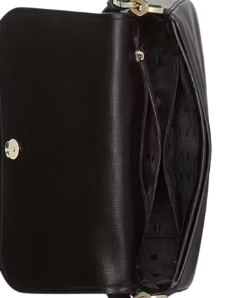 Kate Spade New York Staci Saffiano Leather Flap Shoulder Bag