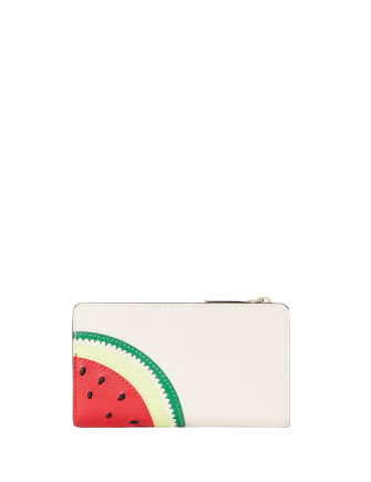 Kate Spade New York Watermelon Small Slim Bifold Wallet Brixton Baker
