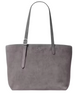 Kate Spade New York 454 Suede Large Tote Hare Grey