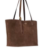 Kate Spade New York 454 Suede Large Tote Hot Fudge