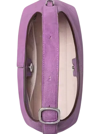 Kate Spade New York 454 Suede Mini Crossbody Wisteria