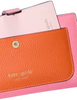 Kate Spade New York Ava Colorblocked Bifold Wallet Ruby Citrus