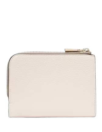 Kate Spade New York Ava Colorblocked Pebbled Leather Zip Bifold Wallet Tigers Eye