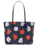 Kate Spade New York Bleecker Dotty Floral Large Tote Parisian Navy