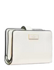 Kate Spade New York Bridget Crinkle Patent Medium Compact Bifold Wallet Meringue