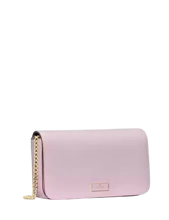 Kate Spade New York Bridget Crinkle Patent Mini Crossbody Lilac Moonlight