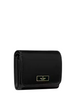 Kate Spade New York Bridget Crinkle Patent Small L-zip Wallet Black