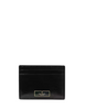 Kate Spade New York Bridget Crinkle Patent Small Slim Card Holder Black