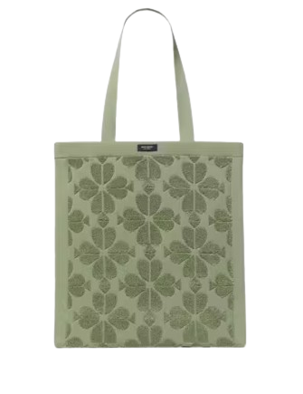 Kate Spade New York Brooke Terry Carryall Large Tote Cedar Stand