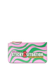 Kate Spade New York Bubble Gum Large Slim Card Holder Pink Green