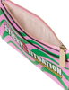 Kate Spade New York Bubble Gum Large Slim Card Holder Pink Green