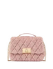 Kate Spade New York Carey Faux Fur Small Flap Crossbody Rose Smoke