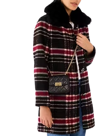 Kate Spade New York Carey Quilted Micro Flap Crossbody Black