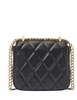 Kate Spade New York Carey Quilted Micro Flap Crossbody Black