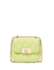Kate Spade New York Carey Quilted Micro Flap Crossbody Lime Slushy