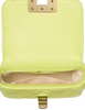 Kate Spade New York Carey Quilted Micro Flap Crossbody Lime Slushy