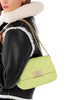 Kate Spade New York Carey Quilted Small Flap Crossbody Lime Slushy