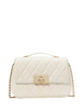 Kate Spade New York Carey Quilted Small Flap Crossbody Meringue