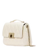 Kate Spade New York Carey Quilted Small Flap Crossbody Meringue