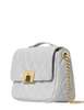 Kate Spade New York Carey Quilted Small Flap Crossbody Stone Path