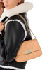 Kate Spade New York Carey Quilted Small Flap Crossbody Tiramisu Mousse