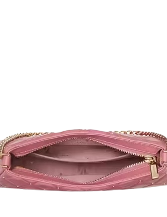 Kate Spade New York Carey Quilted Studs Small Convertible Crossbody Pomegranate