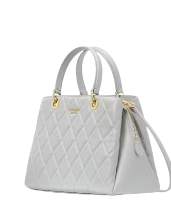 Kate Spade New York Carey Quilted Sullivan Satchel Stone Path