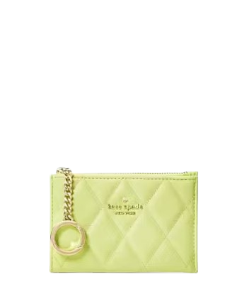 Kate Spade New York Carey Small Card Holder Lime Slushy