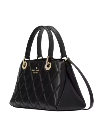 Kate Spade New York Carey Small Quilted Sullivan Satchel Black