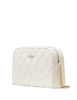Kate Spade New York Carey Smooth Quilted Leather Mini Camera Bag Meringue