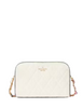 Kate Spade New York Carey Tweed Chain Camera Bag Cream