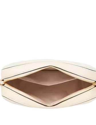 Kate Spade New York Carey Tweed Chain Camera Bag Cream