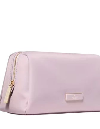 Kate Spade New York Carter Nylon Cosmetic Pouch Lavender Smoke