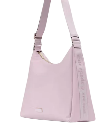 Kate Spade New York Carter Nylon Large Convertible Crossbody Lavender Smoke
