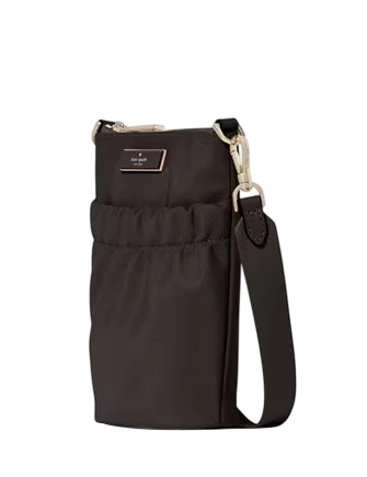 Kate Spade New York Carter Nylon Phone Crossbody Hot Fudge