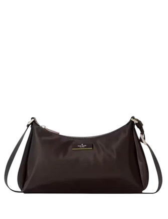 Kate Spade New York Carter Nylon Small Shoulder Bag Hot Fudge