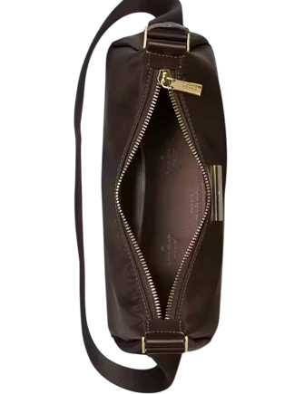 Kate Spade New York Carter Nylon Small Shoulder Bag Hot Fudge