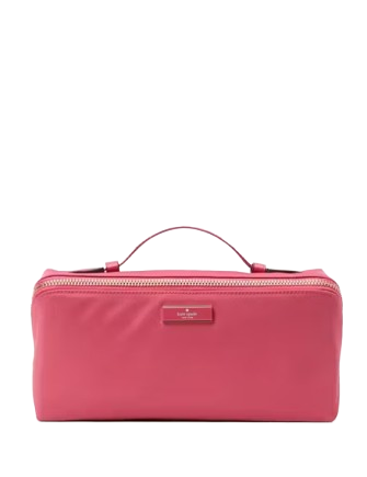cute makeup bags for travel for women kate spade Kate Spade New York Carter Nylon Travel Cosmetic Pouch