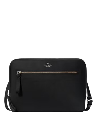 Kate Spade New York Chelsea Laptop Sleeve With Strap Black