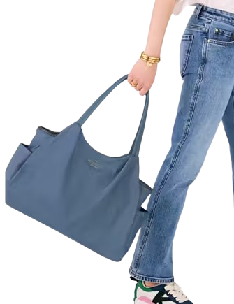 Kate Spade New York Chelsea Nylon Baby Bag  Bluestone